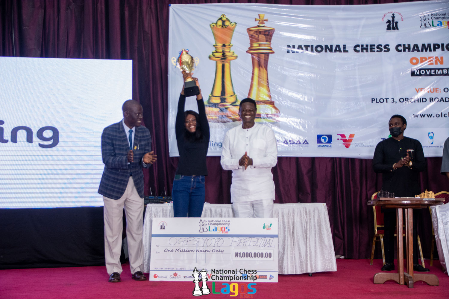 Olufemi Balogun and Perpetual Ogbiyoyo win Nigerian Championship